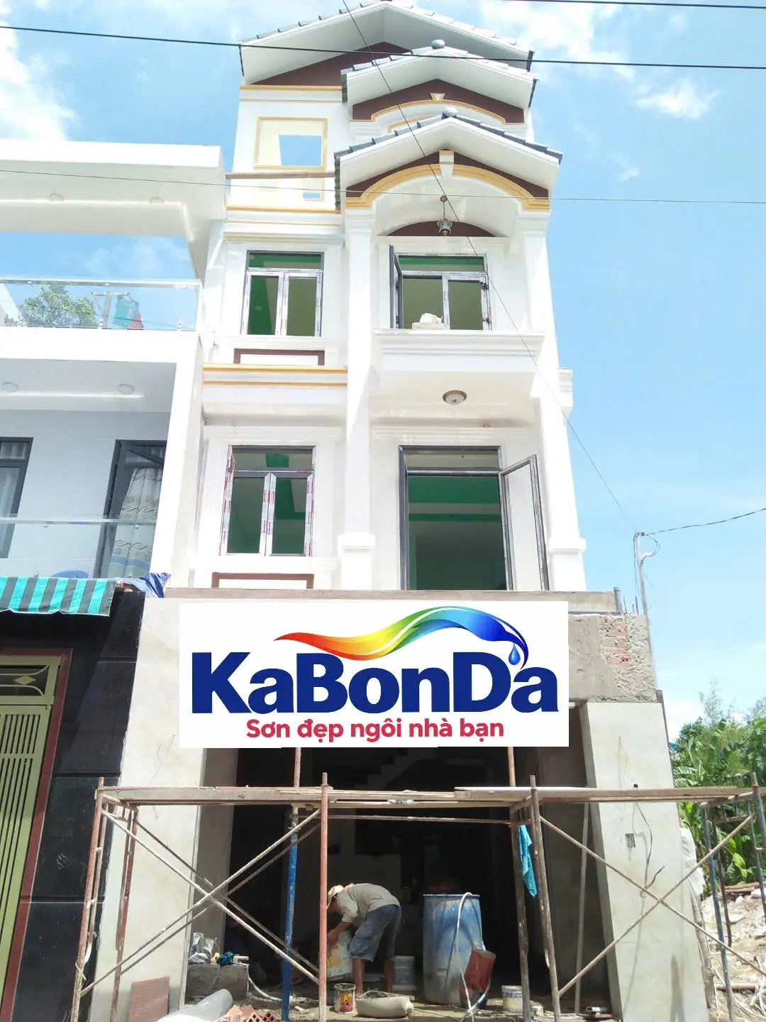 Sơn nhà tại Cầu Giấy, Hà Nội
